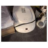 George Foreman Lean Mean Fat Grilling Machine lot