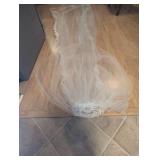 Cathedral Length Lace Trim Wedding Veil