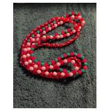 Handmade Holiday Bead Necklaces