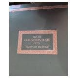 Avon Christmas Collector Plates 1974-1978 by Wedgwood