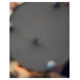 1940s Music Box/Powder holder with 2 neck holding makeup mirrors