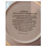 1974 Avon North American Songbird Collection Plates by Don Eckelberry