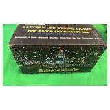 2 Pack White Fairy Lights Battery Operated, Total 200 LED 66ft Twinkle Lights with Remote, 8 Mode White String Lights for Bedroom Ceiling Centerpiece Tree Indoor Outdoor Decor - Retail: $16