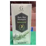 Chestnut Brown Hair Dye Shampoo, Hair Dye Shampoo 3 In 1Color Treated Hair, for Covering Gray Hair, Long Lasting & Coverage, for Women & Men