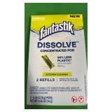 Fantastik Dissolve Fresh Scent Concentrated Kitchen Cleaner Liquid 0.56 oz