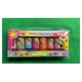 Cute Lip Gloss Glitter Girls Lip Gloss Set, 6PCS Hydrating Lip Balmfor Kids, with Shape of Candy, Assorted Flavors, Party Favor, Make-up for Girls and Teens, Ages 8-12 - Retail: $11