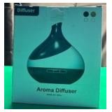 500ML Essential Oil Diffuser: Aroma Diffuser with Remote Control for Hotel Spa Yoga Room - Humidifiers for Bedroom with 14 Colors LED Night Light for Kids/Women Home Relaxation - Retail: $26