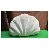 2PieceDecorative White Shell Starfish and Seashell Pillow Set - Retail: $25