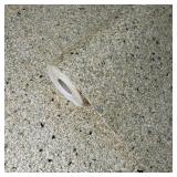 APPEARS NEW - Mica Stone Unique Designer Luxury wallcoverings chip Texture wallcovering 3D Modern Beige Cream Gold Silver Granite Look Big chip Texture wallcovering 3D Modern Natural Wallpaper 36.25 w