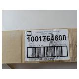 FACTORY SEALED - White Cordless Faux Wood Blinds for Windows with 2 in. Slats - 61.5 in. W x 48 in. L (Actual Size 61 in. W x 48 in. L)  - Retail: $105