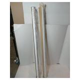 Van Roof Ladder Rack-A59,47- 77" Adjustable Roof Rack 500LBS Capacity Compatible with Chevy Dodge Ford GMC Express