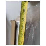 Van Roof Ladder Rack-A59,47- 77" Adjustable Roof Rack 500LBS Capacity Compatible with Chevy Dodge Ford GMC Express