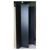 Dorm Divider, Privacy Room Divider- Black, Cardboard81 1/4 Tall x 60" Wide (6 3/4 FT x 5 Ft)