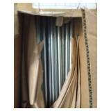 APPEARS NEW - Austin Hardware 48-inch Zinc Threaded Rods - Lot of 20  - Retail: $175