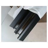 APPEARS NEW - JUBEST 8FT/96 Heavy Duty Bypass Door Hardware with Soft Close Mechanism, Sturdy Closet Door Track for 2 Door System, Quietly and Smoothly, Fit Door Thickness 1 3/8 or 1 3/4", Easy to Ins