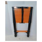 Telescoping Ladder,12.5 FT Extension Ladder, Heavy Duty 330lbs Max Capacity, Multi-Purpose Collapsible Ladder for RV or Outdoor Work