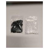 APPEARS NEW - SJZBIN 200pcs Plastic Round Hole Plugs 5mm (3/16) License Plate Hole Plug Screw Cap Drilling Cover Plugs for Chair Cabinet Cupboard Shelf Pegs Shelf Pins Furniture Accessories (100 White