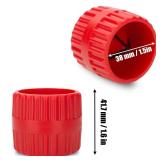 APPEARS NEW - 2 Pack Inner-Outer Reamer Pipe Tubing Chamfer Tool Copper Reamer for PVC, PPR, Copper, Brass, Aluminum Pipe, 1.57in/40mm to 1.7in/42mm