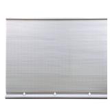 APPEARS NEW - Radiance Cordless Outdoor Shades for Porch, Patio & Windows - Waterproof PVC Blinds for Indoor & Outdoor - Roll-Up Patio Privacy Screen for Diffuse Sunlight - White - 72 W x 72" L - (332