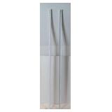 ClosetMaid 2800 ShelfTrack 63, White (Pack of 2)