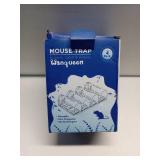 APPEARS NEW - 4 Pcs Humane Mouse Traps No Kill, Live Mouse Traps Indoor for Home, Reusable Mice Small Rat Trap Catcher for House & Outdoors(Grey)