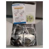 APPEARS NEW - 4 Pcs Humane Mouse Traps No Kill, Live Mouse Traps Indoor for Home, Reusable Mice Small Rat Trap Catcher for House & Outdoors(Grey)