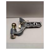 APPEARS NEW - CURT 48406 SecureLatch Receiver-Mount 2-5/16-Inch Ball and Pintle Hitch Combination, 2-In Shank, 14,000 Pounds