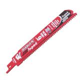 3 Pack 6 inch 8 TPI Diablo Steel Demon Amped Carbide Reciprocating Saw Blades for 3/16-9/16 Thick Metals Boron Steel Ultra High Strength Steel (UHSS) Cast Iron Stainless Steel