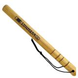 APPEARS NEW - Thumper Authority 18 Hickory Tire Thumper - Made in USA, Durable Truck Tire Pressure Checker, Fish Bat Knocker, Roadside Tool with Yellow Non-Slip Grip Handle.