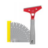 Bates- Razor Blade Scraper, 4 Scraper Tool. Paint Scraper Tool, Floor Scraper, Razor Scraper, Glass Scraper, Scraper for Cleaning, Window Scraper, Cleaning Scraper