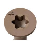 APPEARS NEW - Simpson Strong-Tie DSVT212S Deck-Drive DSV Wood Screw (Collated) #10 x 2-1/2 in. T25 6-Lobe, Tan (60-Qty)