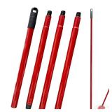 Mop Handle for Ocedar, Spin Mop Handle for O Cedar 4-Section 28.5-to-55inch Mop Replacement Stick Compatible with Ocedar Easy Wring Mop Refills Germany Screw Joint