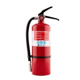APPEARS NEW - First Alert Fire Extinguisher for Home & Commercial Use, Heavy Duty Rechargeable Compliance Unit, UL RATED 2-A:10-B:C, HOME2PRO, Red, 1-Pack