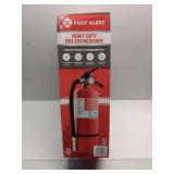 APPEARS NEW - First Alert Fire Extinguisher for Home & Commercial Use, Heavy Duty Rechargeable Compliance Unit, UL RATED 2-A:10-B:C, HOME2PRO, Red, 1-Pack