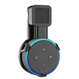 WALI Outlet Wall Mount, Holder Stand for Echo Dot 3rd Gen, Smart Home Speakers Plug Mount for Alexa with Cable Management, 2 White Mounts Included.