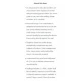 WALI Outlet Wall Mount, Holder Stand for Echo Dot 3rd Gen, Smart Home Speakers Plug Mount for Alexa with Cable Management, 2 White Mounts Included.