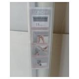 APPEARS NEW - Sunoff Blackout Roller Shades Blinds Cordless for Windows Pull Down Room Darkening Door Blinds with Thermal Insulated Easy to Install for Living Room,Bedroom,Home,Office Bathroom Beige 4