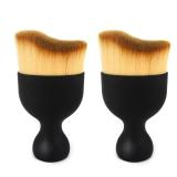 APPEARS NEW - Car Interior Cleaning Brush with Ultra Soft Bristles, Car Duster Interior, Auto Detailing Brushes Dusting Car Accessories for Dashboard, AC Vents, Leather, Scratch-Free (2Pcs_Yellow)