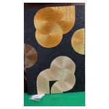 Slyart Black and Gold Texture Wall Art, Handmade 3D Arch Painting, 28\"x40\" Large Abstract Canvas Wall Art - Retail: $110