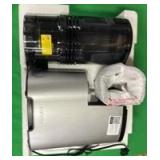 Cold Press Juicer, 5.8\" Wide Feed Chute Juice Extractor Machine with 400W, High Juice Yield, Slow Masticating Juicer for Whole Vegetables & Fruits, Premium Grey - Retail: $199