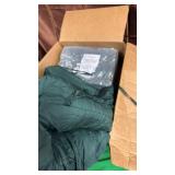 2 pc Outdoor/Indoor High Back Chair Cushions, Waterproof Outdoor Rocking Chair Cushions with Ties, Tufted Replacement Seat Cushions for Outdoor Furniture, Green - Retail: $80