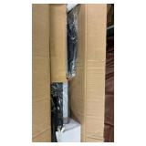 2-In-1 Electric Space Heater, Oscillating Tower Heater for Indoor Use, with 3 Modes, 8H Timer, Remote, Tip-Over and Overheat Protection, 750W / 1500W, Black