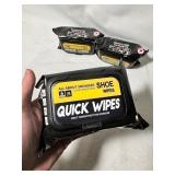 4 New Packs of Mygezi Pack Shoe Sneaker Wipes Cleaner Quick Wipes Disposable Travel Portable Removes Dirt, Stains