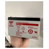 New Yuasa - NP7.5-12 AGM S65-12V 7.0Ah - Sealed Lead Acid Rechargeable Battery