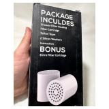 New Aquatrend 25-Stage Shower Head Filter for Hard Water, High Pressure Shower Filter for Removing Chlorine and Fluoride, Vitamin C Improves the Condition of Skin Hair Nails, Chrome