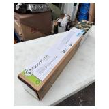 New Good Earth Dimmable Lighting Seattle 32” LED Linear Bathroom Vanity Light- 3000K Bright White, Brushed Nickel