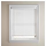 New Champion Cordless Blinds 2” Faux Wood Blinds 53”x72”, White