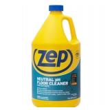 New Zep Neutral pH No Scent Floor Cleaner Liquid 1 Gallon (2 Pack)