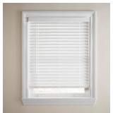 New Champion Cordless Blinds 2” Faux Wood Blinds 53”x72”, White