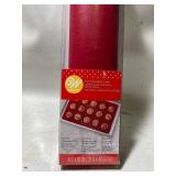 Bundle of 5 Wilton Dark Red Silicone Baking Mat for Prep and Oven Use, 10.2 x 16-Inch each